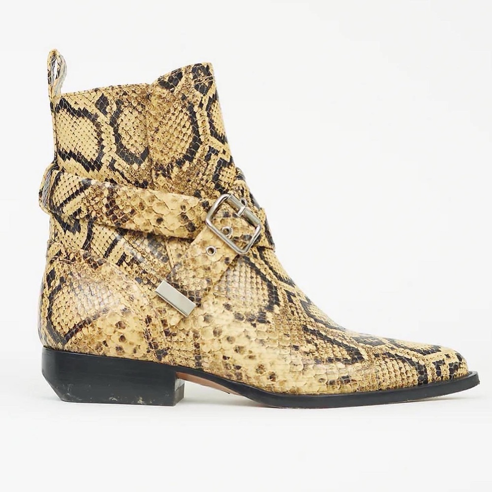 Chloé Rylee Snakeskin Boots sz 40. - Picture 5 of 7